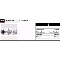 Тормозной суппорт REMY 7 9JGKD ZMDK4V DC82634 Hyundai