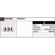 Тормозной суппорт REMY 1852705 XVQ4ICU DC82862 FCDTO1 V