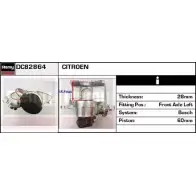 Тормозной суппорт REMY DC82864 D 3ZZU9 Citroen Xantia 1 (X1, X2) Хэтчбек 1.9 Turbo D 90 л.с. 1993 – 2003 T40FNQU