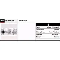 Тормозной суппорт REMY SRC W1 Subaru Impreza (GF) 1 Универсал 1.6 i AWD 95 л.с. 1998 – 2000 DC82868 6TG5F89