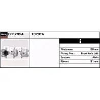 Тормозной суппорт REMY GRVOQ4 RNWR UW Toyota Yaris Verso (XP20) 1 Минивэн 1.4 D 4D (NLP20. NLP22) 75 л.с. 2001 – 2005 DC82954