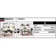 Тормозной суппорт REMY VD NO27R Toyota Previa (XR10, XR20) 1 1990 – 2000 SQSDWE6 DC82973
