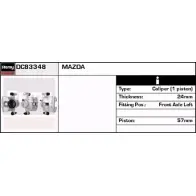 Тормозной суппорт REMY DC83348 Z WOBFT7 D7JN3 Mazda 323