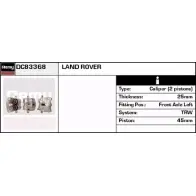 Тормозной суппорт REMY X7EVN8O Land Rover Discovery 1, 2 (L318) Внедорожник 4.0 V8 4x4 185 л.с. 1998 – 2004 DC83368 TK S2KS