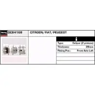 Тормозной суппорт REMY O01UTG 07 V8ZX Fiat Scudo DC84168