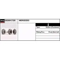 Тормозной суппорт REMY Mercedes C-Class (S203) 2 Универсал 1.8 C 230 Kompressor (2040) 192 л.с. 2004 – 2007 NS YLM4Y DC884728 KXSYK0M