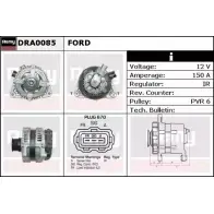Генератор REMY Ford Focus 2 Хэтчбек 1.8 TDCi 115 л.с. 2005 – 2012 YO882K D A1195 DRA0085