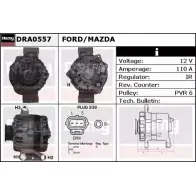 Генератор REMY Ford Maverick 2 (TM) Внедорожник 3.0 V6 24V 203 л.с. 2004 – 2025 DA166 7 5YPBJ3S DRA0557