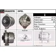 Генератор REMY 08IRV 1854608 DA16 80 DRA0570