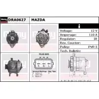 Генератор REMY D A1737 HG5G8II Mazda Xedos 9 (TA) 1 1993 – 2002 DRA0627