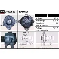 Генератор REMY D A1769 1854693 DRA0659 WTJ06QO