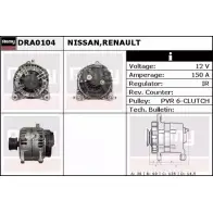 Генератор REMY EI5BW 1855031 DA 2114 DRA1004