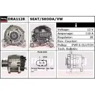 Генератор REMY Seat DA223 8 DRA1128 EN36U