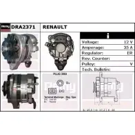 Генератор REMY DRA2371 1855674 DA34 81 LWI03