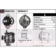 Генератор REMY 1855706 DA 3851 DRA2741 JL9HQ5K