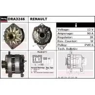 Генератор REMY 1855916 DRA3246 D A4356 DFPW8