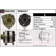 Генератор REMY I9X0RL DA487 5 DRA3765 1856325