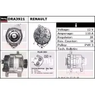 Генератор REMY 1856453 DRA3921 5R35G8 DA50 31