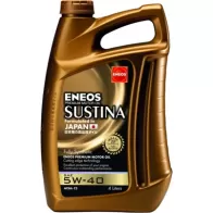 Моторное масло синтетическое SUSTINA 5W-40 - 4 л ENEOS EU0007301N S 87A00 Gas Gasel 2 Фургон 2.9 110 л.с. 2003 – 2013