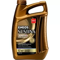 Моторное масло синтетическое SUSTINA 5W-30 - 4 л ENEOS EU0009301N EGIJH W3 1441019150