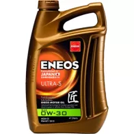 Моторное масло синтетическое ULTRA-S 0W-30 - 4 л ENEOS 9A LQL EU0023301N Citroen C1 2 (PA, AB4) Хэтчбек 1.2 VTi 82 82 л.с. 2014 – наст. время
