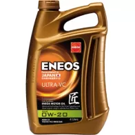 Моторное масло синтетическое ULTRA-VC 0W-20 - 4 л ENEOS 1441019207 EU0210301N AEI0F 8