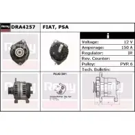 Генератор REMY Peugeot Boxer 2 (230L) Фургон 2.8 HDi 4x4 126 л.с. 2000 – 2001 E72REJ DRA4257 DA 5367