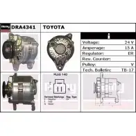Генератор REMY Mercedes C-Class (S202) 1 Универсал 2.0 C 200 T Kompressor (2082) 192 л.с. 1996 – 2001 DRA4341 AF6M0UK D A5451