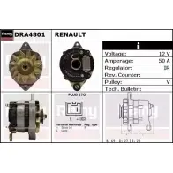 Генератор REMY 1856802 DRA4801 SYJ6PX DA59 11
