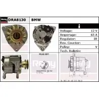 Генератор REMY PV4OZCO Bmw 3 (E36) 3 Седан 1.6 316 i 102 л.с. 1990 – 1993 DA9 240 DRA8130