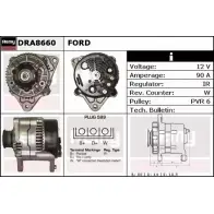 Генератор REMY Ford Scorpio 2 (FE, GFR, GGR) Универсал FBAW7 DRA8660 DA97 70