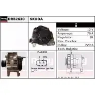 Генератор REMY Seat DRB2630 HIJ1DYS D B3740