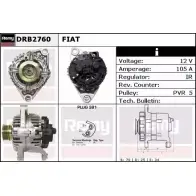 Генератор REMY 885JJ DB3 870 DRB2760 Dodge Caravan 3 (NS) 1996 – 2000