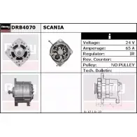 Генератор REMY DRB4070 SB1IHJ DB518 0 1857340