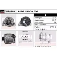 Генератор REMY D B5450 DRB4340 Audi A4 (B5) 1 Универсал 084PR