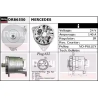 Генератор REMY DB766 0 LN3L5O9 DRB6550 1857427