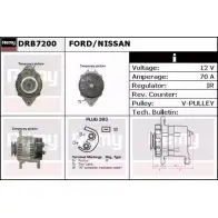 Генератор REMY Ford Maverick 1 (ML) Внедорожник 2.7 TD 125 л.с. 1996 – 1998 DB 8310 W30HP DRB7200