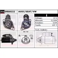 Стартер REMY S83FH2 Volkswagen Caravelle (T6, SG) 6 Автобус DRS0222 D S1332