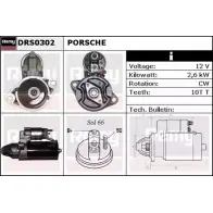 Стартер REMY DS141 2 Porsche Panamera (970) 1 Хэтчбек 4.8 Turbo S 570 л.с. 2013 – 2016 SACXMU DRS0302