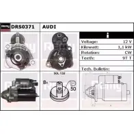 Стартер REMY DS148 1 DRS0371 IEZ22 Audi A6 (C6) 3 Универсал 2.0 Tfsi 170 л.с. 2005 – 2011