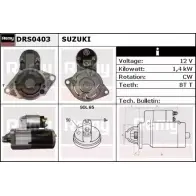 Стартер REMY OO4WUR DRS0403 D S1513 Suzuki Grand Vitara (JT, TE, TD) 2 Кроссовер 2.0 AWD (TD54. JB420) 140 л.с. 2005 – 2015