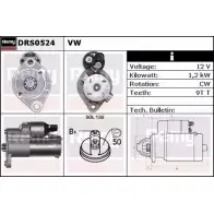 Стартер REMY DS 1634 Volkswagen Amarok B23ZCIN DRS0524