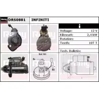 Стартер REMY DRS0881 Infiniti M K746T6 DS 1991