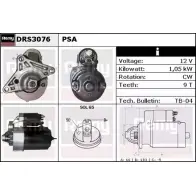 Стартер REMY DRS3076 0B626UV DS41 86 Mitsubishi Lancer 6 (C6, C7) Хэтчбек 1.6 16V (C76A. C66A) 113 л.с. 1992 – 1994