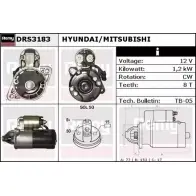 Стартер REMY Mitsubishi Space Wagon 3 (N3, N4) Минивэн 2.4 i (N34W) 139 л.с. 1992 – 1998 3OLKI DRS3183 D S4293