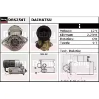 Стартер REMY TC54J DRS3547 1860526 DS4 657
