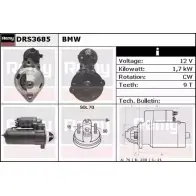 Стартер REMY SGNMESR DRS3685 DS479 5 Bmw 7 (E38) 3 Седан 3.0 730 i. iL 211 л.с. 1994 – 2001