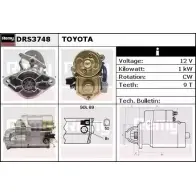 Стартер REMY DS48 58 FY6KPA8 1860687 DRS3748