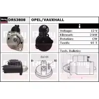 Стартер REMY C9IIZS DRS3808 DS4 918 Opel Frontera