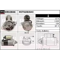 Стартер REMY 8NSDY Mitsubishi Lancer 6 (C6, C7) Хэтчбек 1.6 16V (C76A. C66A) 113 л.с. 1992 – 1994 D S4956 DRS3846